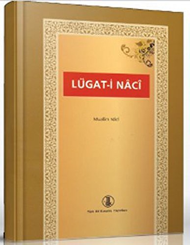 Lügat-i Naci kitap kapağı