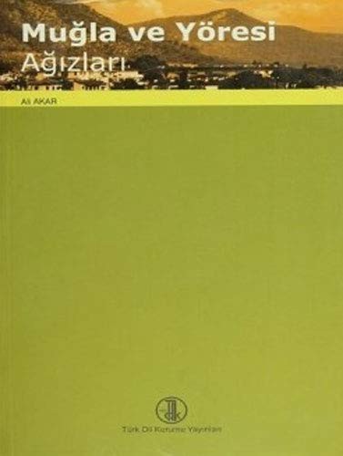 Muğla ve Yöresi Ağızları kitap kapağı