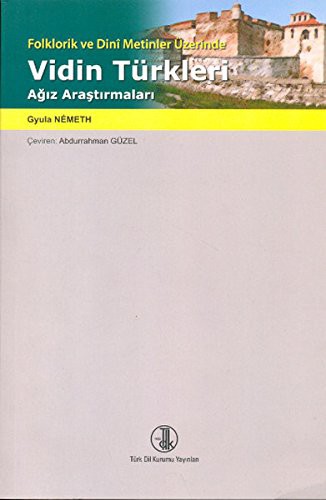 Vidin Türkleri Ağız Araştırmaları kitap kapağı