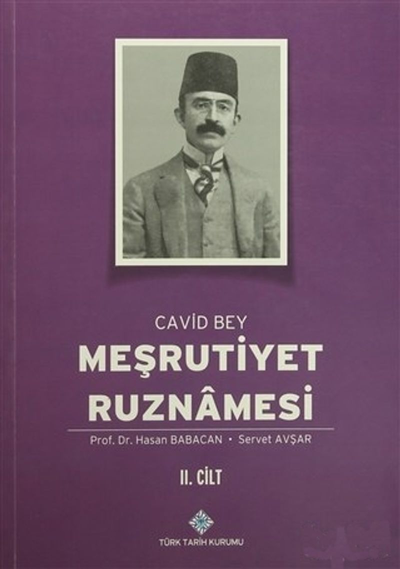 Meşrutiyet Ruznamesi Cavid Bey 2. Cilt kitap kapağı