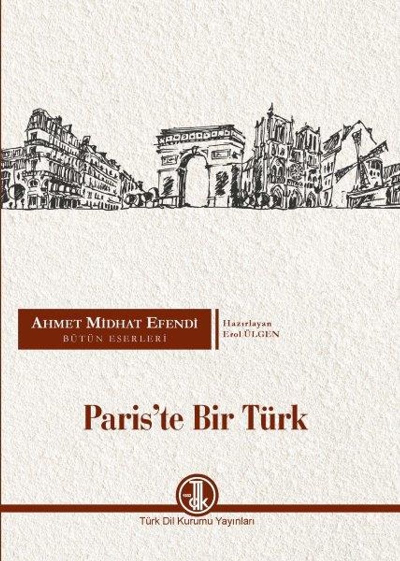 Paris'te Bir Türk kitap kapağı