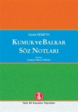 Kumuk ve Balkar Söz Notları kitap kapağı