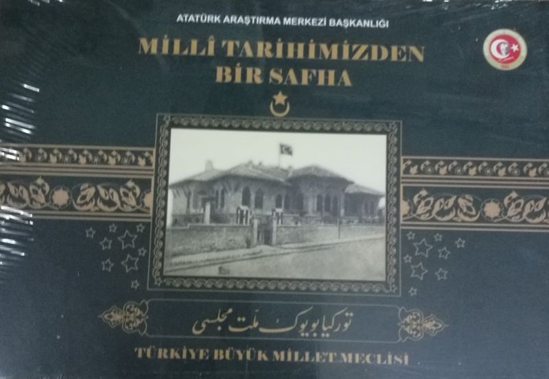 Milli Tarihimizde Bir Safha TBMM İlk Üyeleri Fotoğraflı Albüm kitap kapağı
