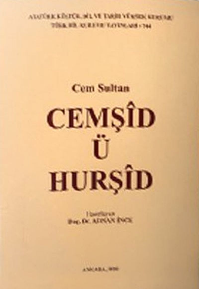 Cemşid ü Hurşid kitap kapağı