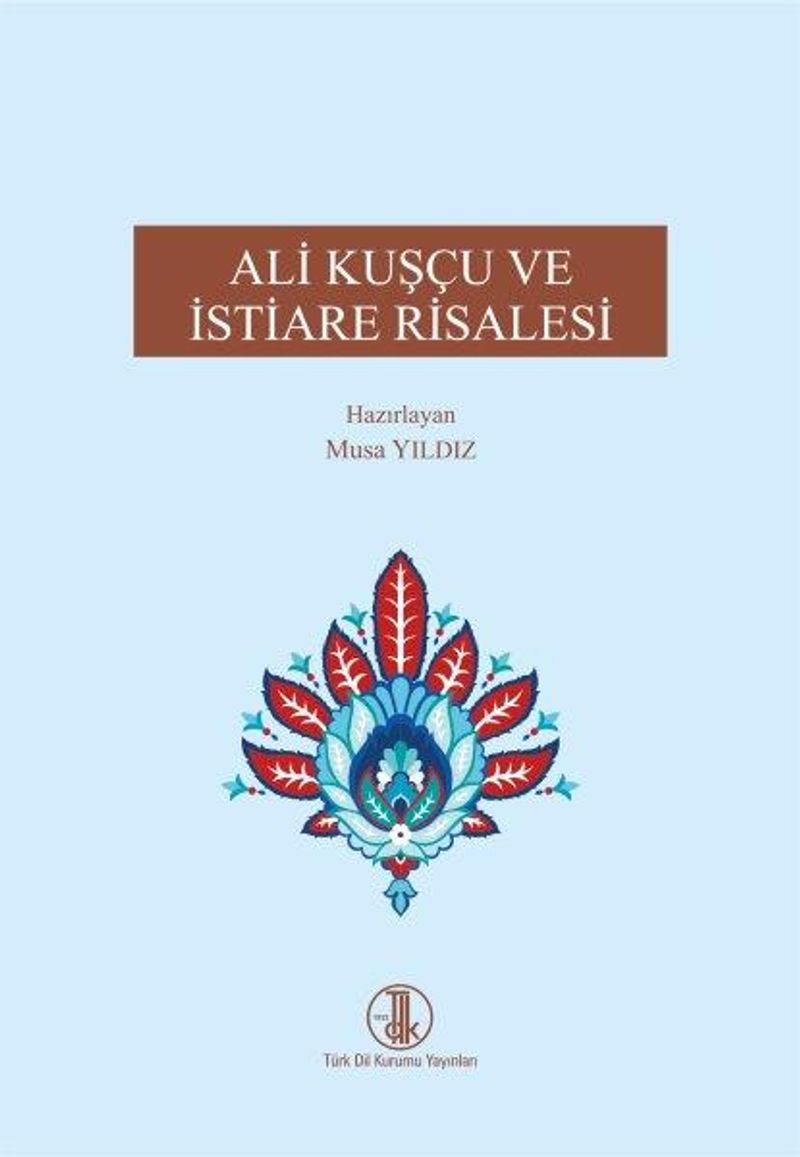 Ali Kuşçu ve İstiare Risalesi kitap kapağı