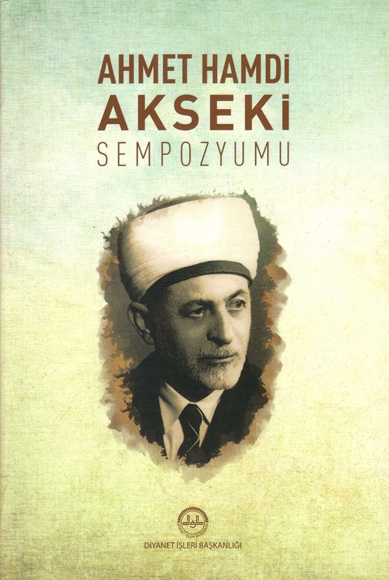 Ahmet Hamdi Akseki Sempozyumu kitap kapağı