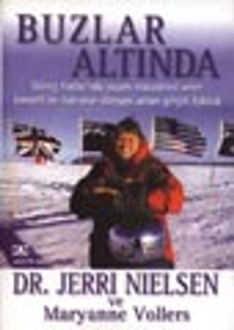 Buzlar Altında kitap kapağı