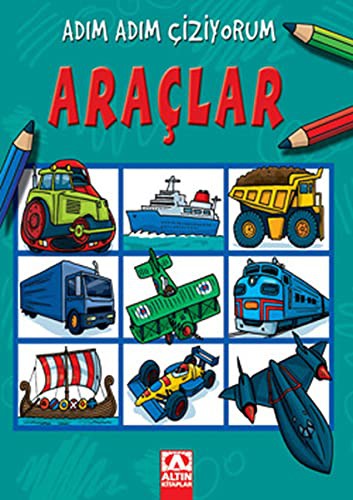Araçlar / Adım Adım Çiziyorum kitap kapağı
