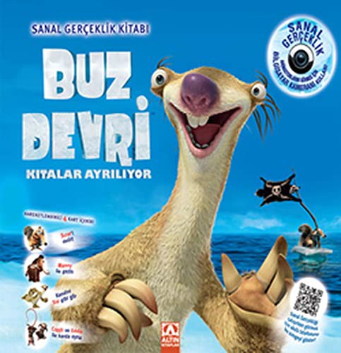 Buz Devri - Kıtalar Ayrılıyor / Sanal Gerçeklik Kitabı kitap kapağı