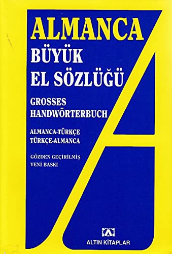 Almanca Büyük El Sözlüğü kitap kapağı