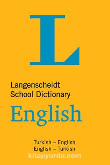 Langenscheidt Okul Sözlüğü İngilizce-Türkçe Türkçe - İngilizce kitap kapağı