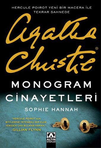 Agatha Christie Monogram Cinayetleri kitap kapağı