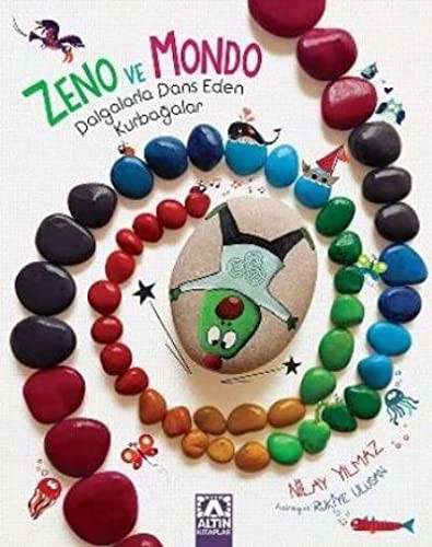 Zeno ve Mondo Dalgalarla Dans Eden Kurbağalar kitap kapağı