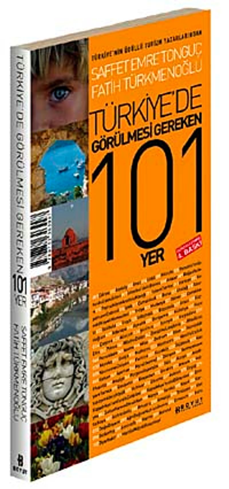 Türkiye'de Görülmesi Gereken 101 Yer kitap kapağı