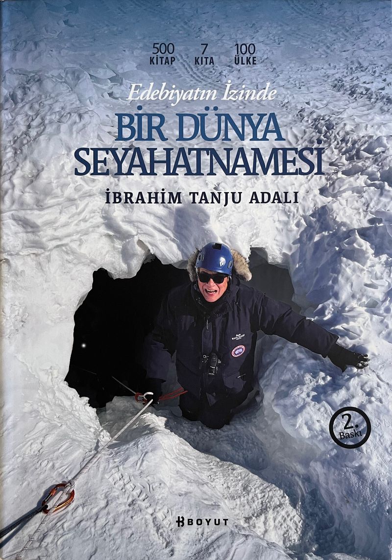 Edebiyatın İzinde Bir Dünya Seyahatnamesi kitap kapağı
