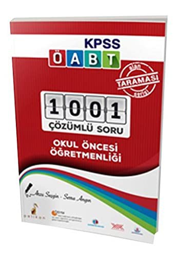 2020 KPSS ÖABT Okul Öncesi Öğretmenliği Alan Taraması Serisi 1001 Çözümlü Soru kitap kapağı