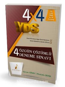 4x4 YDS 4 Özgün Çözümlü Deneme Sınavı kitap kapağı