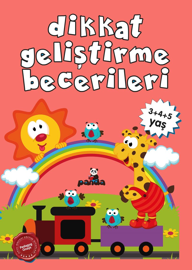 Dikkat Geliştirme Becerileri (3+ 4+ 5+ Yaş) kitap kapağı
