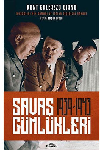 Savaş Günlükleri (1939-1943) kitap kapağı