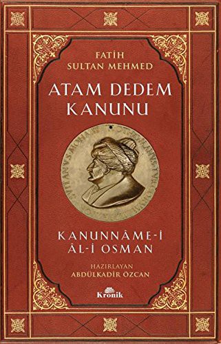 Atam Dedem Kanunu Kanunname-i Al-i Osman kitap kapağı