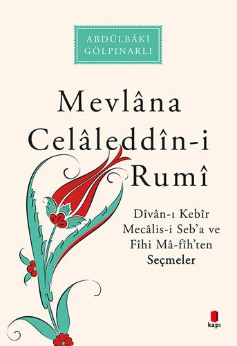 Mevlana Celaleddin-i Rumi kitap kapağı