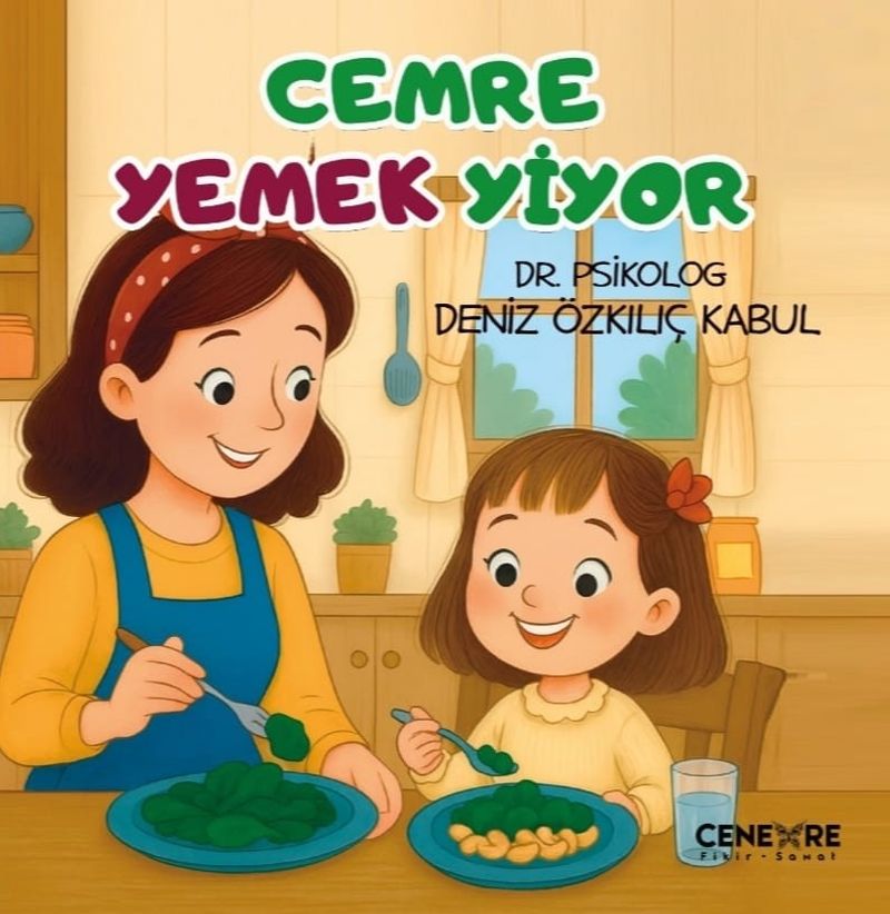 Cemre Yemek Yiyor kitap kapağı