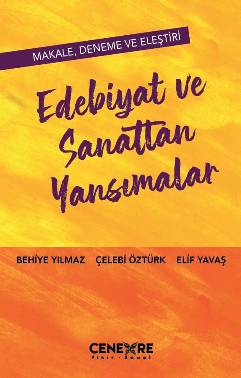 Edebiyat ve Sanattan Yansımalar kitap kapağı