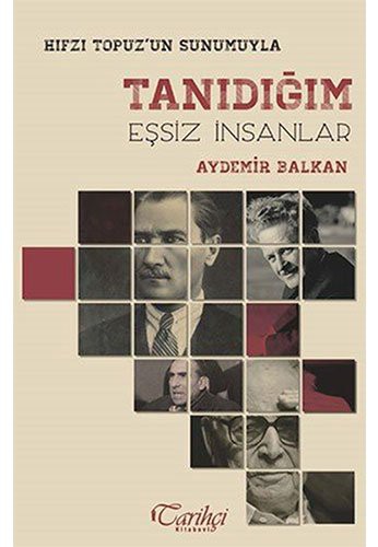 Tanıdığım Eşsiz İnsanlar kitap kapağı