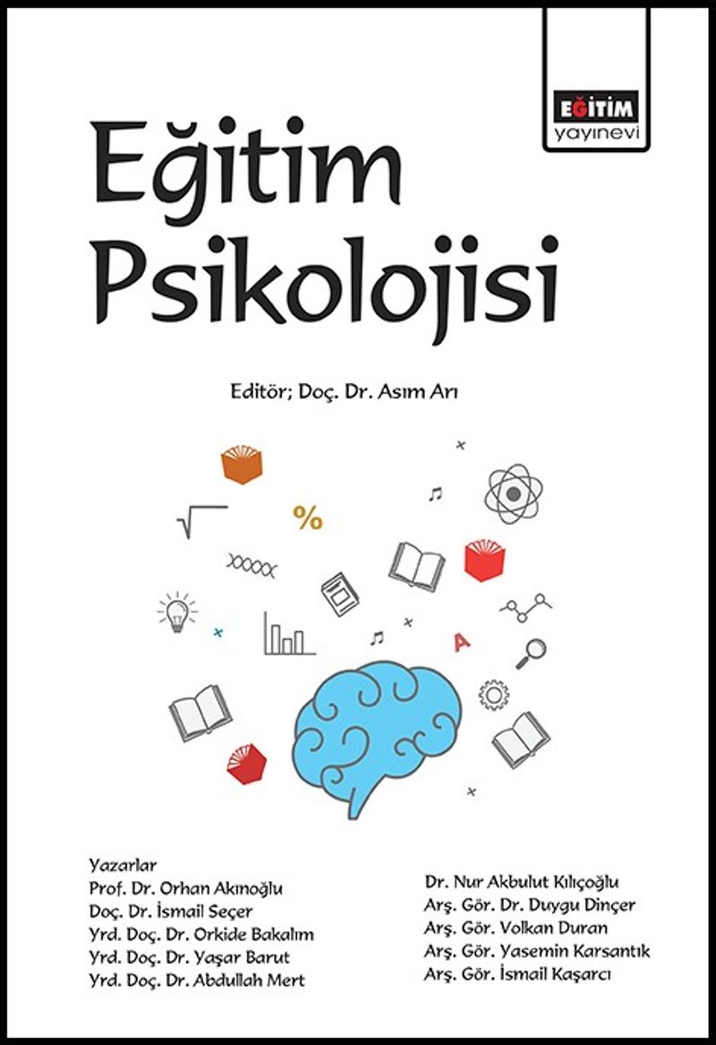 Eğitim Psikolojisi kitap kapağı
