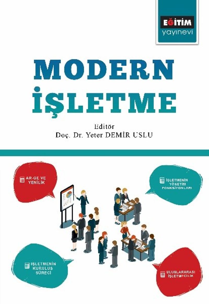 Modern İşletme kitap kapağı