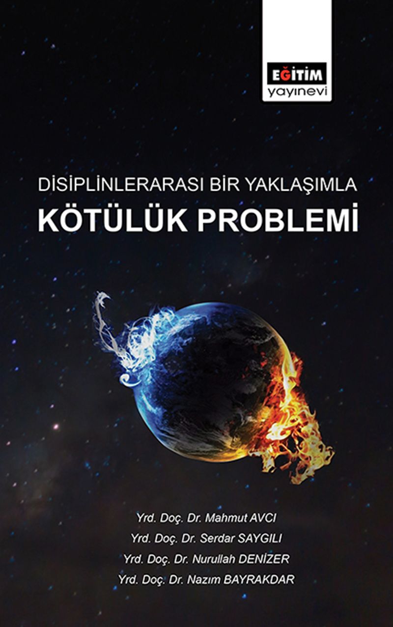 Disiplinlerarası Bir Yaklaşımla Kötülük Problemi kitap kapağı