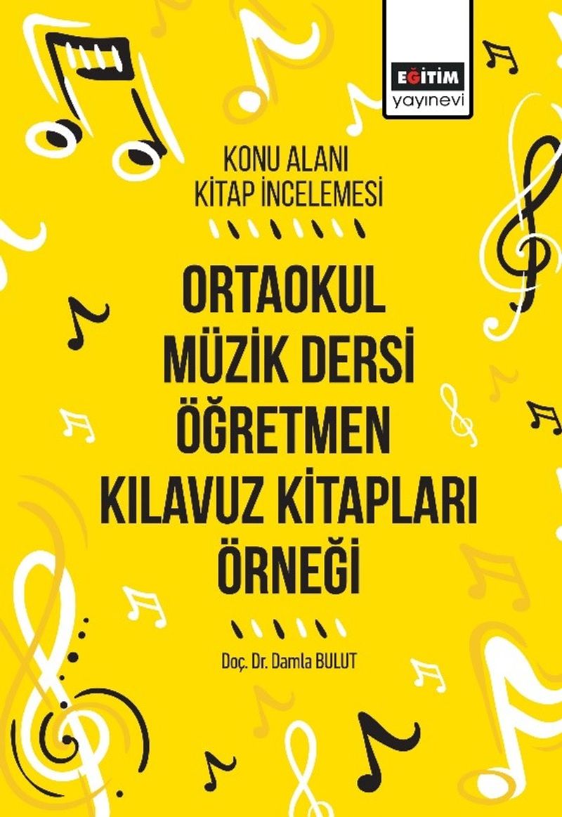 Konu Alanı Kitap İncelemesi Ortaokul Müzik Dersi Öğretmen Kılavuz Kitapları Örneği kitap kapağı