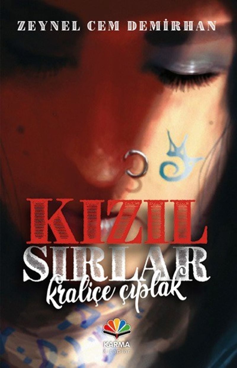 Kızıl Sırlar Kraliçe Çıplak kitap kapağı
