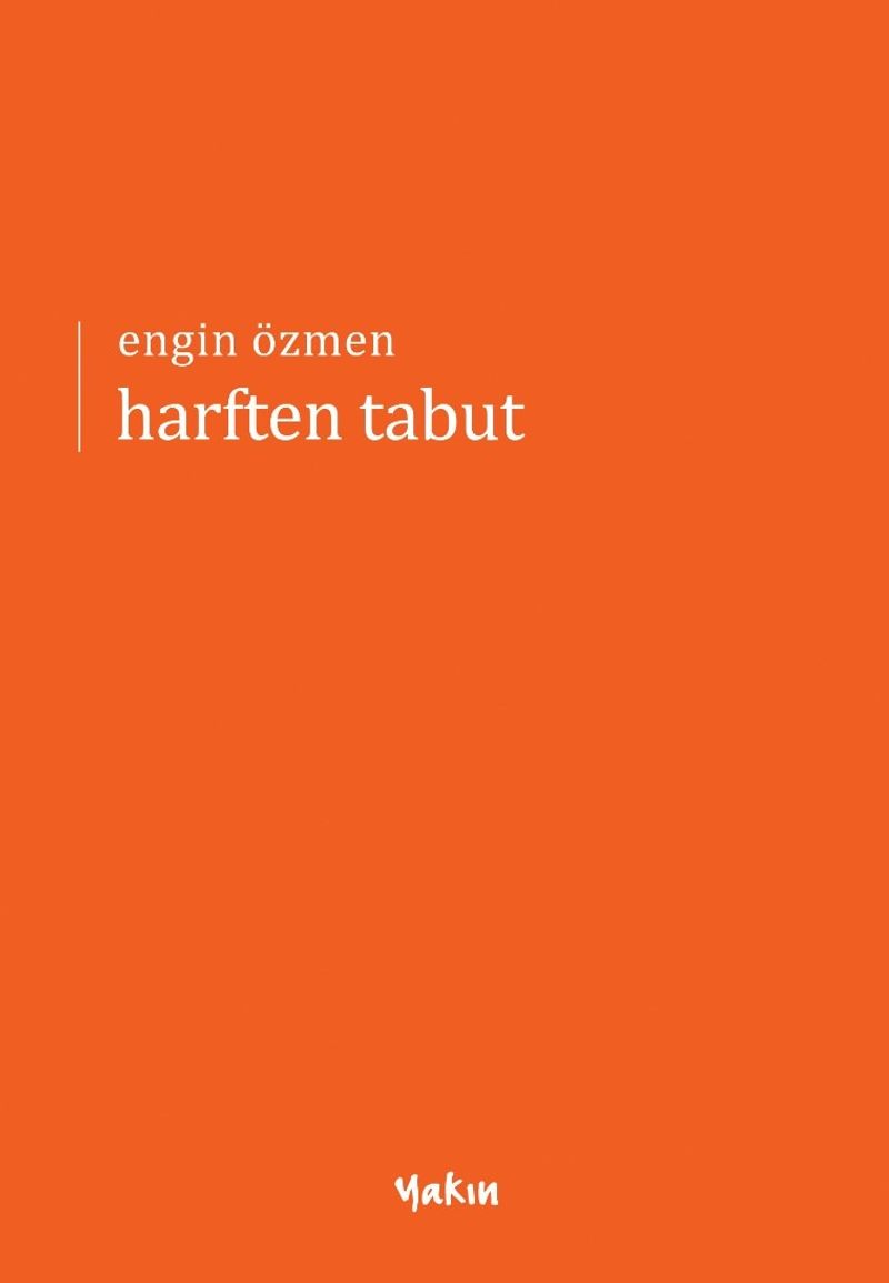 Harften Tabut kitap kapağı