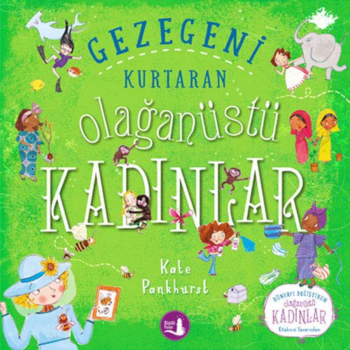 Gezegeni Kurtaran Olağanüstü Kadınlar kitap kapağı