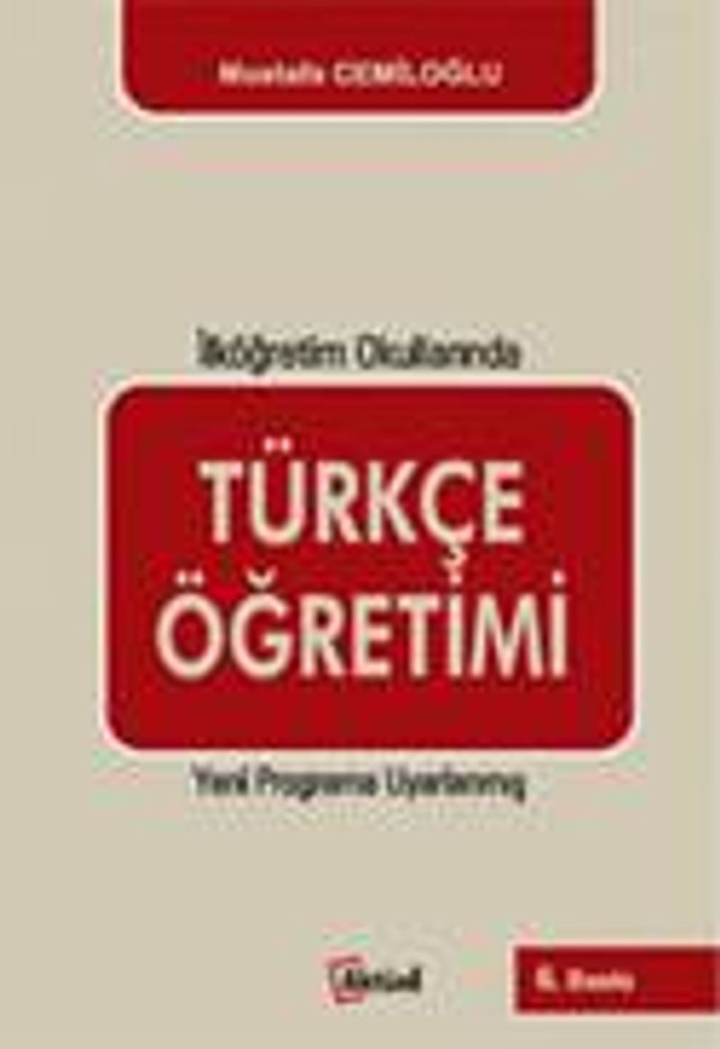 İlköğretim Okullarında Türkçe Öğretimi kitap kapağı