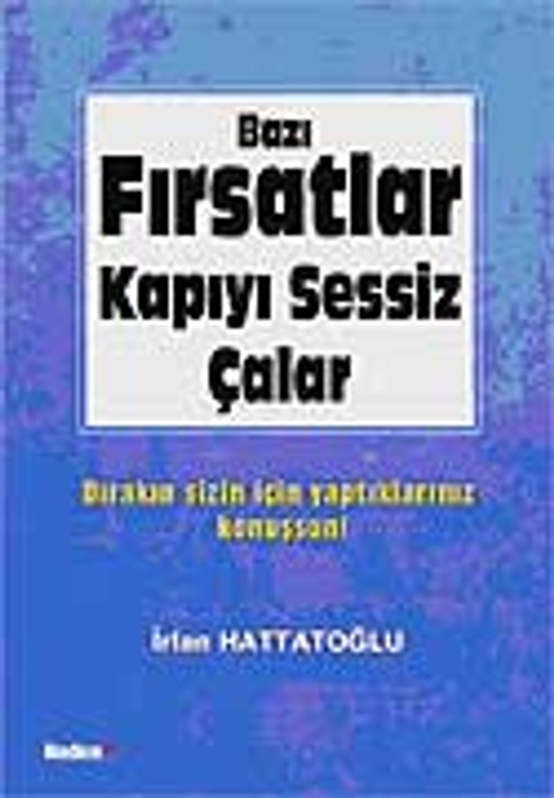 Bazı Fırsatlar Kapıyı Sessiz Çalar kitap kapağı