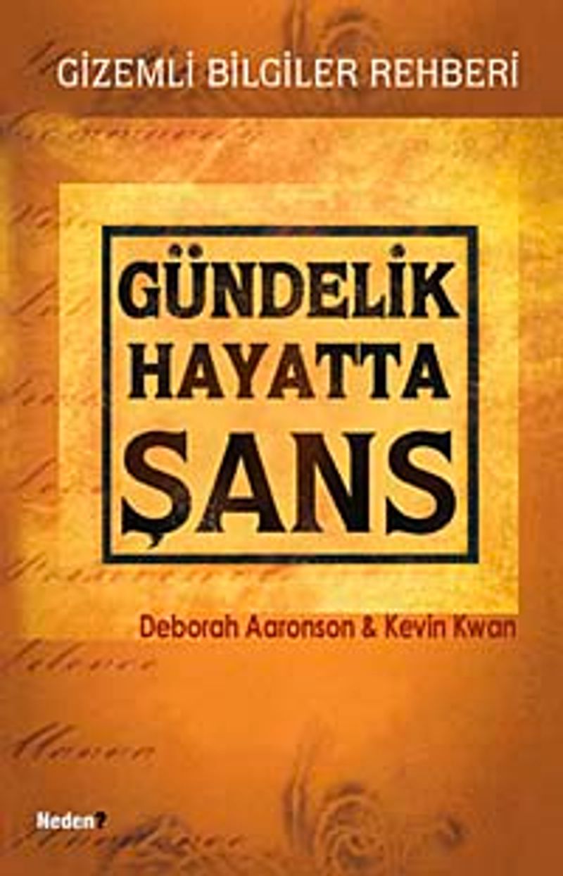 Gündelik Hayatta Şans Gizemli Bilgiler Rehberi kitap kapağı