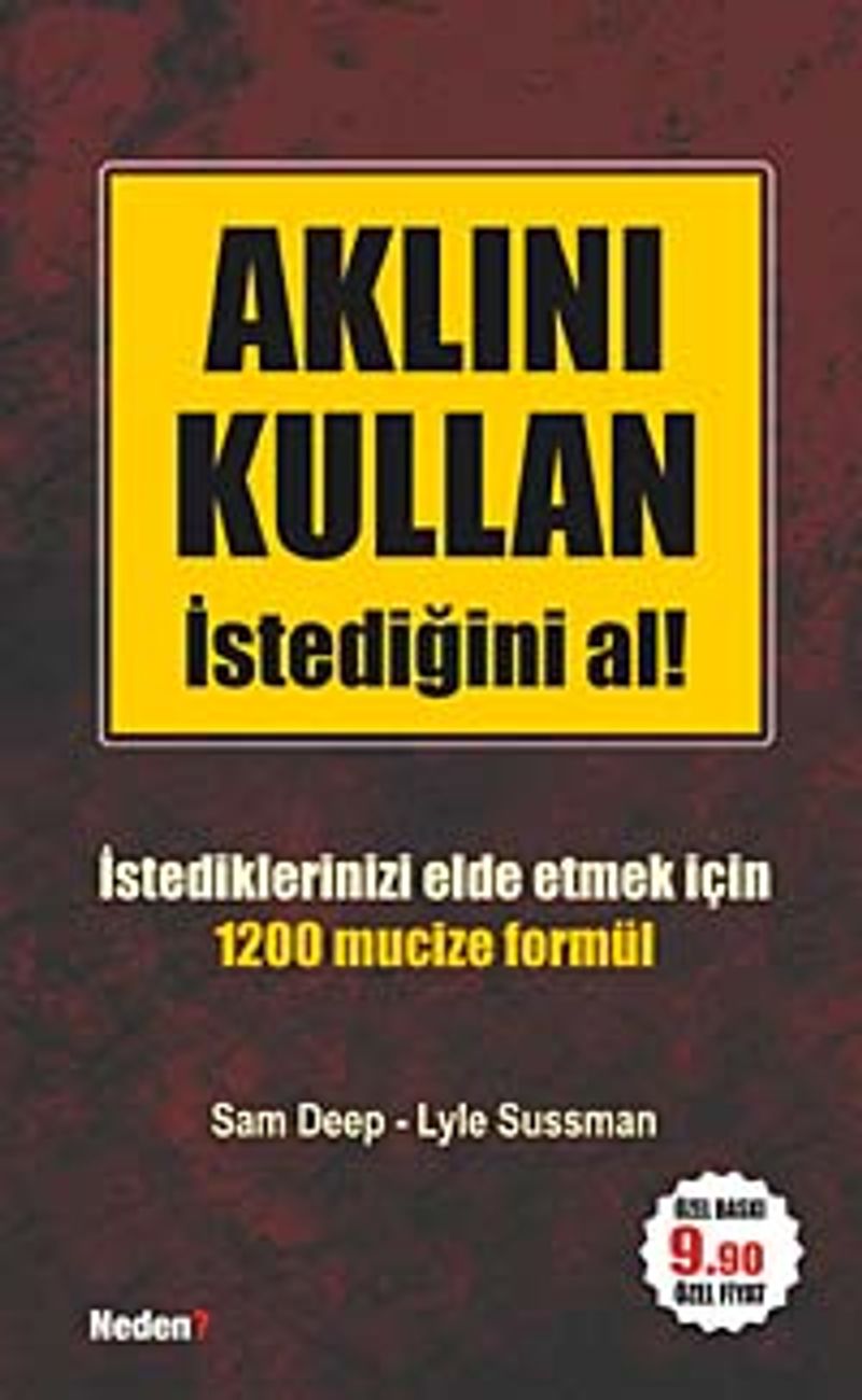 Aklını Kullan İstediğini Al! (Cep Boy) kitap kapağı