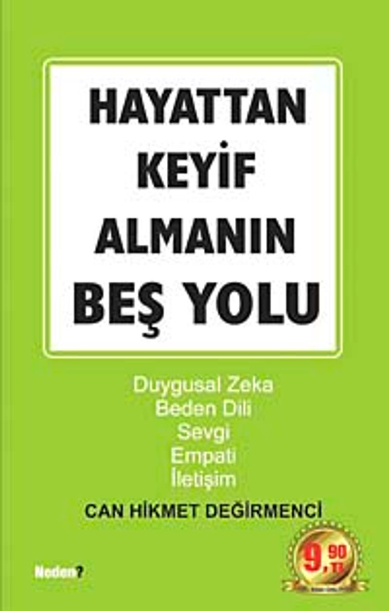 Hayattan Keyif Almanın Beş Yolu (Cep Boy) kitap kapağı