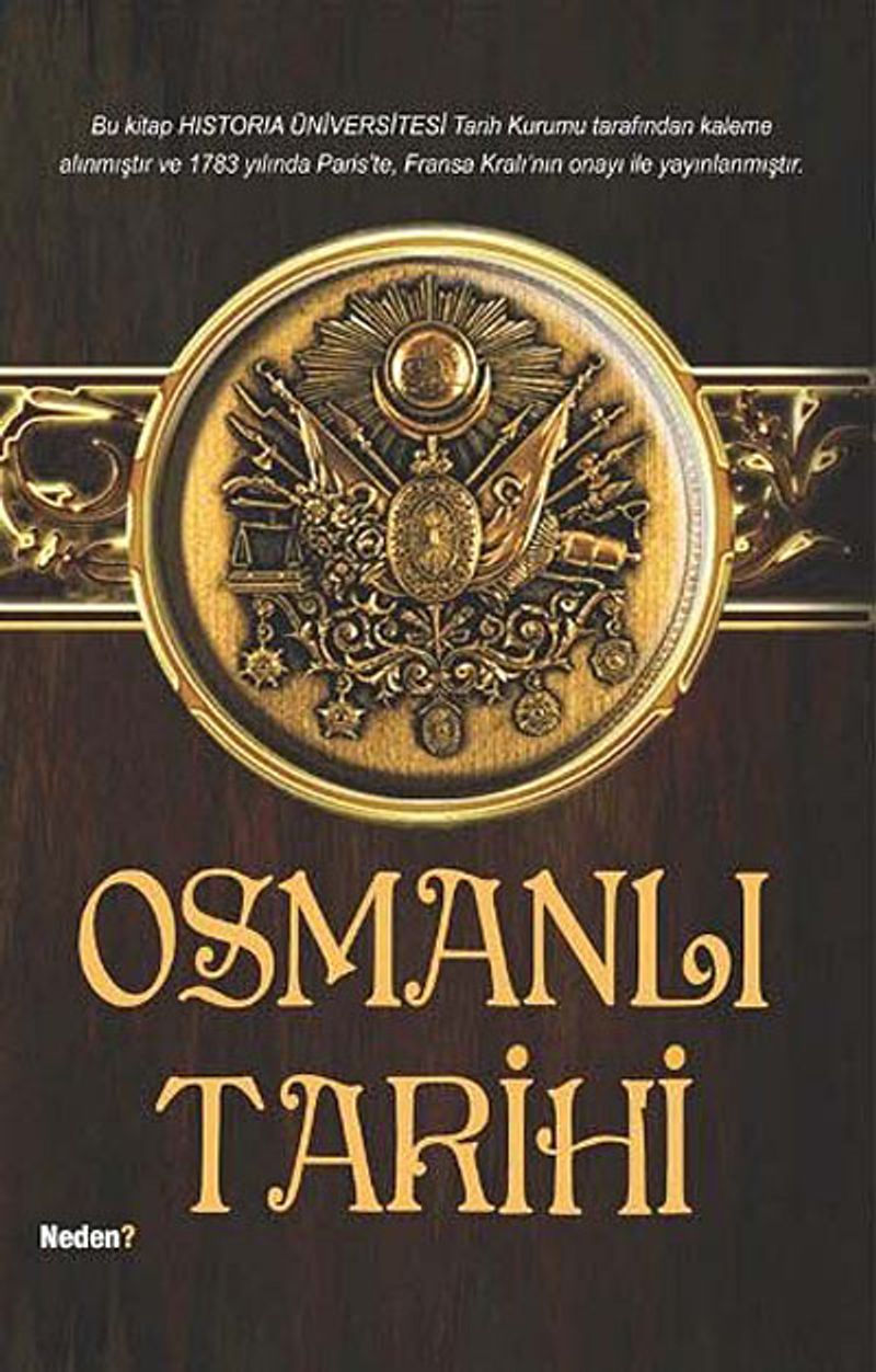 Osmanlı Tarihi kitap kapağı