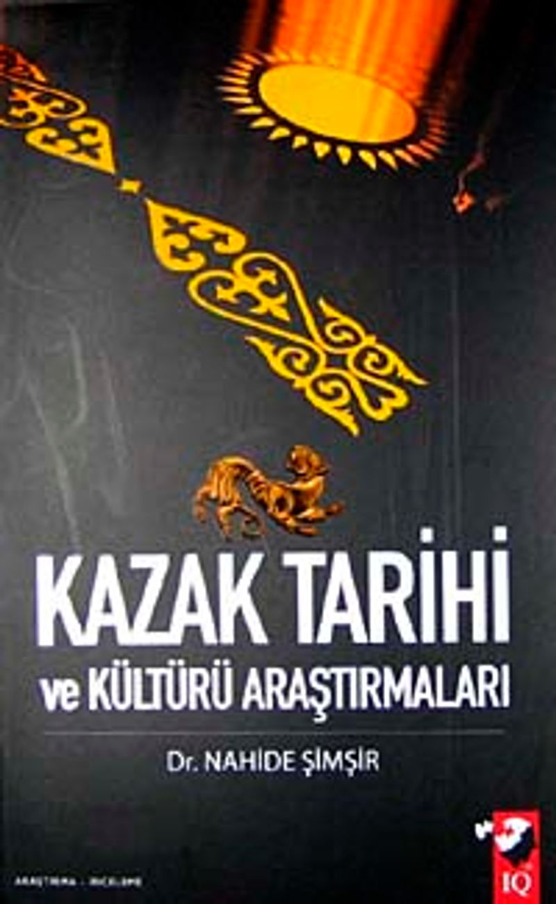 Kazak Tarihi ve Kültürü Araştırmaları kitap kapağı