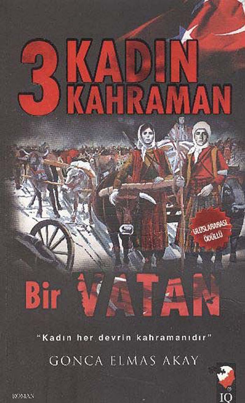 3 Kadın 3 Kahraman Bir Vatan kitap kapağı