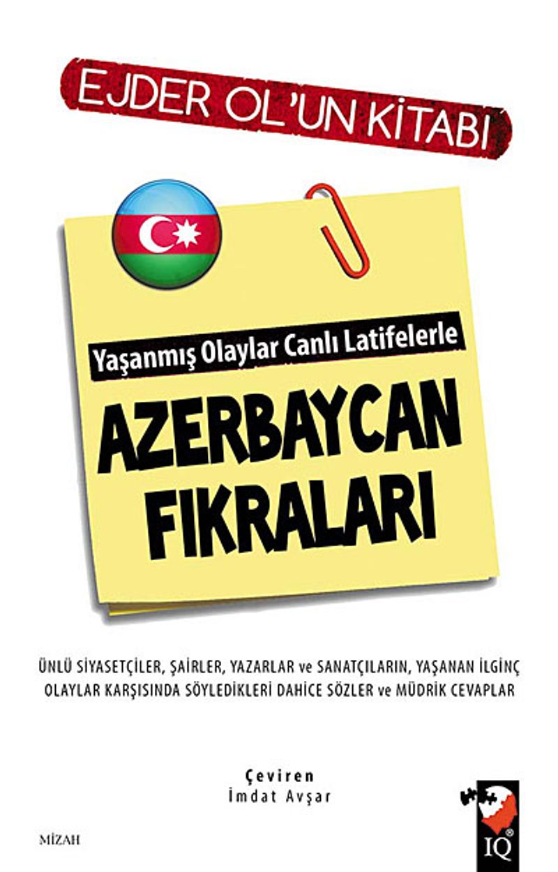 Azerbaycan Fıkraları Yaşanmış Olaylar Canlı Latifelerle kitap kapağı