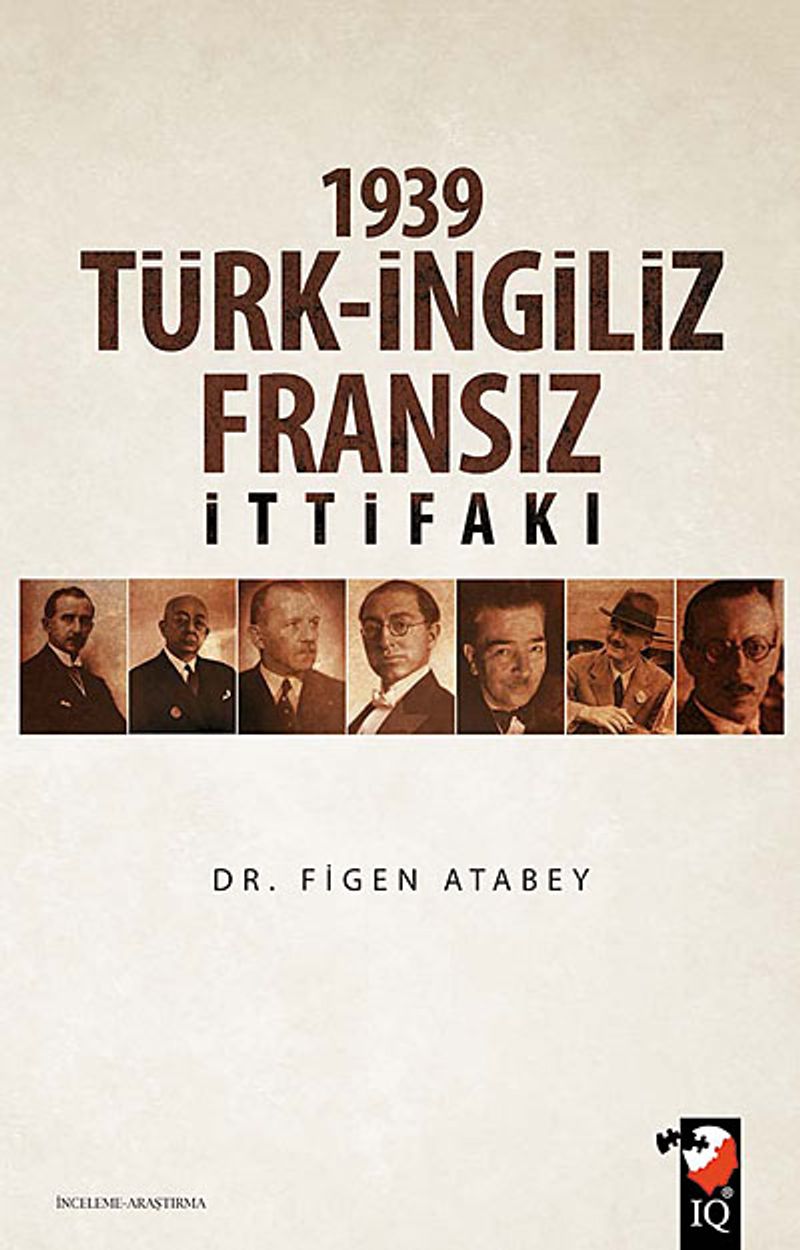 1939 Türk-İngiliz Fransız İttifakı kitap kapağı