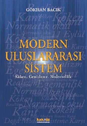 MODERN ULUSLARARASI SİSTEM kitap kapağı