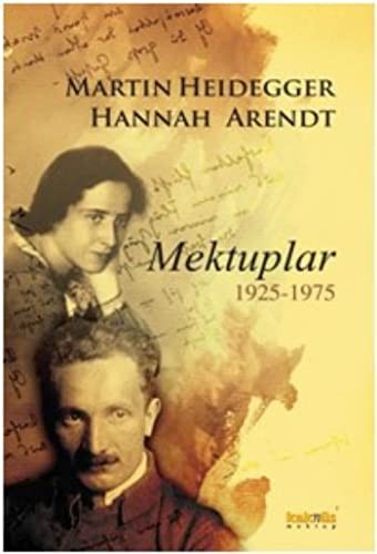 Martin Heidegger-Hannah Arendt & Mektuplar 1925-1975 kitap kapağı