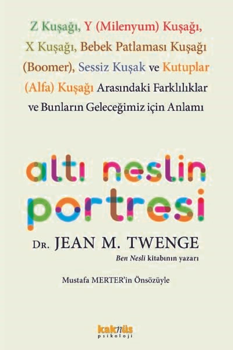 Altı Neslin Portresi kitap kapağı