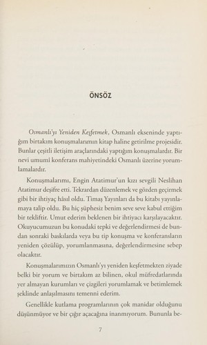 Osmanlı'yı Yeniden Keşfetmek - 1 kitap kapağı