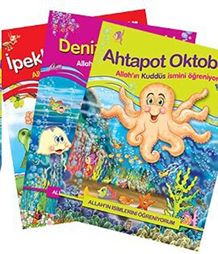 Allah'ın İsimlerini Öğreniyorum (10 Kitap) (Set 1) kitap kapağı